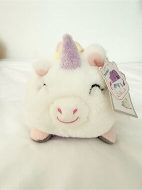 UNI universal unicorn dragon Plush White & Lavender Soft Toy for Kids
